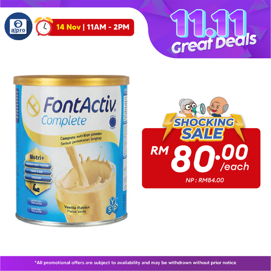 Fontactiv Complete Powder 800g | Helps Achieve Optimum Health and Energy Fontactiv