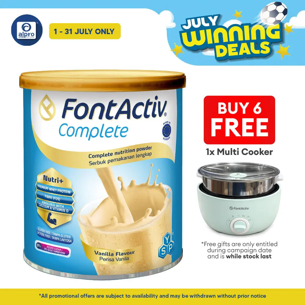 Fontactiv Complete Powder 800g | Helps Achieve Optimum Health and Energy Fontactiv