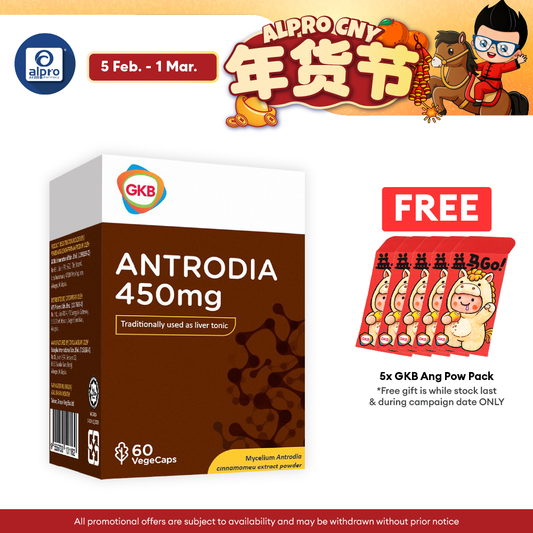 GKB Antrodia 450mg 60s GKB