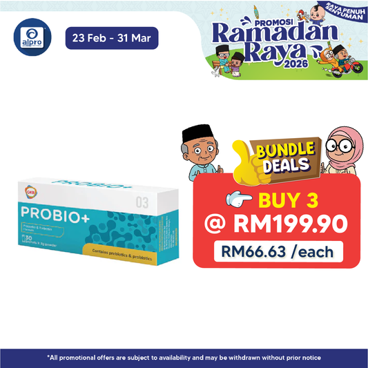 GKB Probio+ Probiotics and Prebiotics Formula 30s Alpro Pharmacy