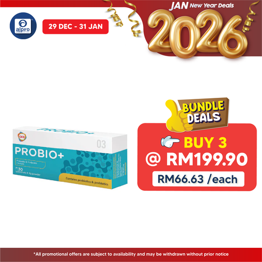 GKB Probio+ Probiotics and Prebiotics Formula 30s