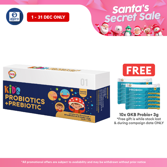 GKB Kids Probiotic+Prebiotic 30s | Gut Health GKB