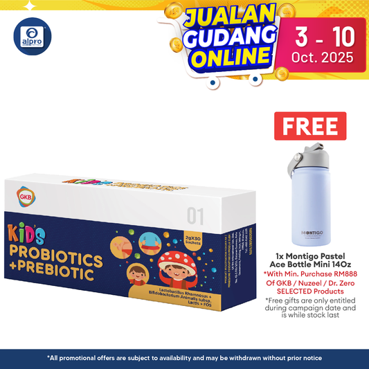 GKB Kids Probiotic+Prebiotic 30s | Gut Health GKB