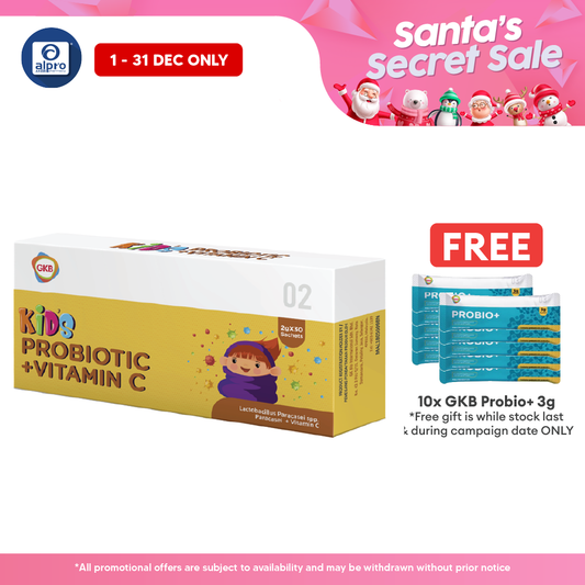 GKB Kids Probiotic+Vitamin C 30s | Gut Health GKB