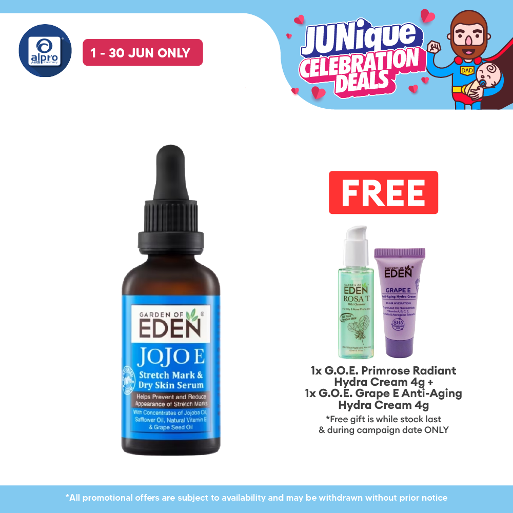 Garden Of Eden Jojo E Stretch Mark Serum (50ml) Garden Of Eden