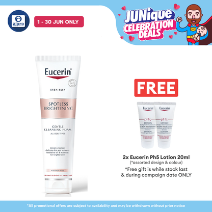 Eucerin Spotless Brightening Gentle Cleansing Foam 150ml Eucerin
