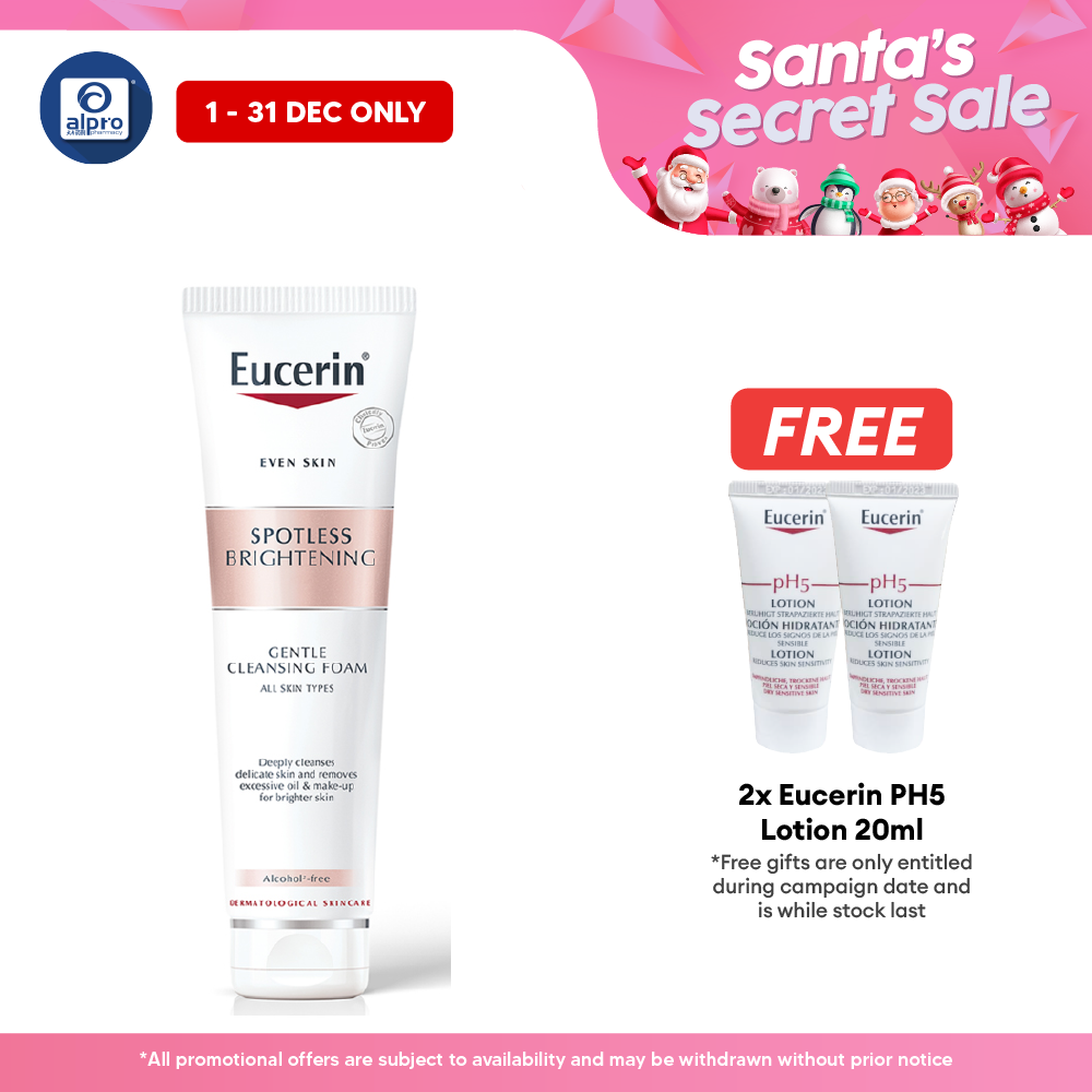 Eucerin Spotless Brightening Gentle Cleansing Foam 150ml Eucerin