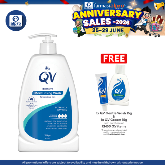 Ego QV Intensive Moisturising Cleanser 500g QV