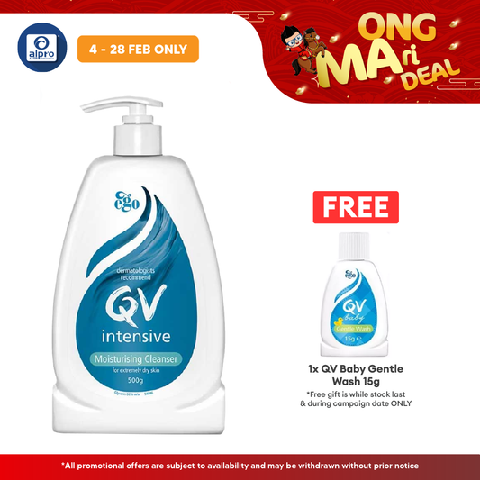 Ego QV Intensive Moisturising Cleanser 500g Yolu