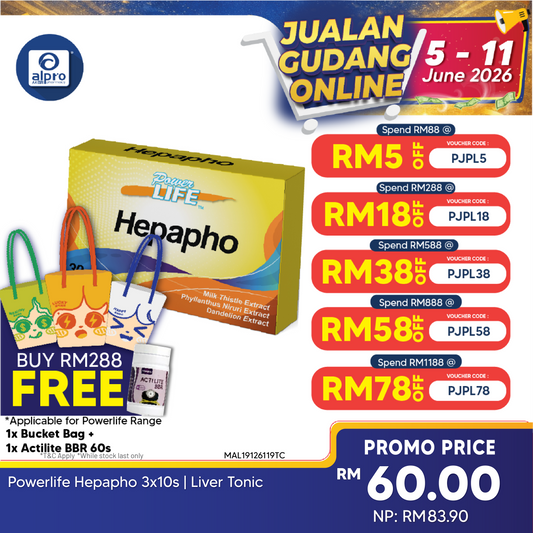 Powerlife Hepapho 3x10s | Liver Tonic Powerlife