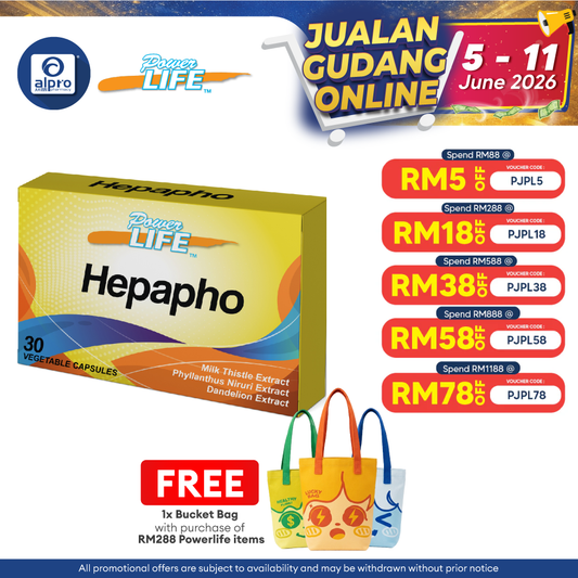 Powerlife Hepapho 3x10s | Liver Tonic Powerlife