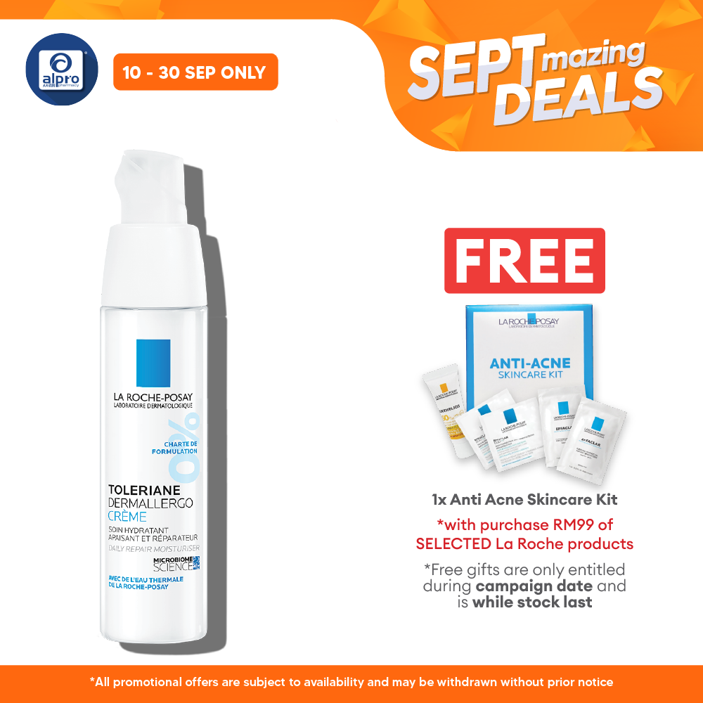 La Roche Posay Toleriane Ultra Cream 40ml | Intensely Hydrates and Soothes Skin Alpro Pharmacy