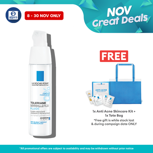 La Roche Posay Toleriane Ultra Light 40ml | Intensely Hydrates and Soothes Skin La Roche Posay