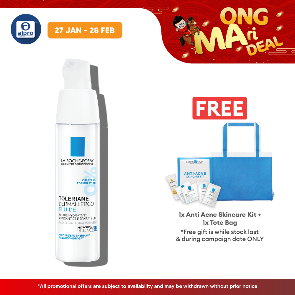 La Roche Posay Toleriane Ultra Light 40ml | Intensely Hydrates and Soothes Skin La Roche Posay