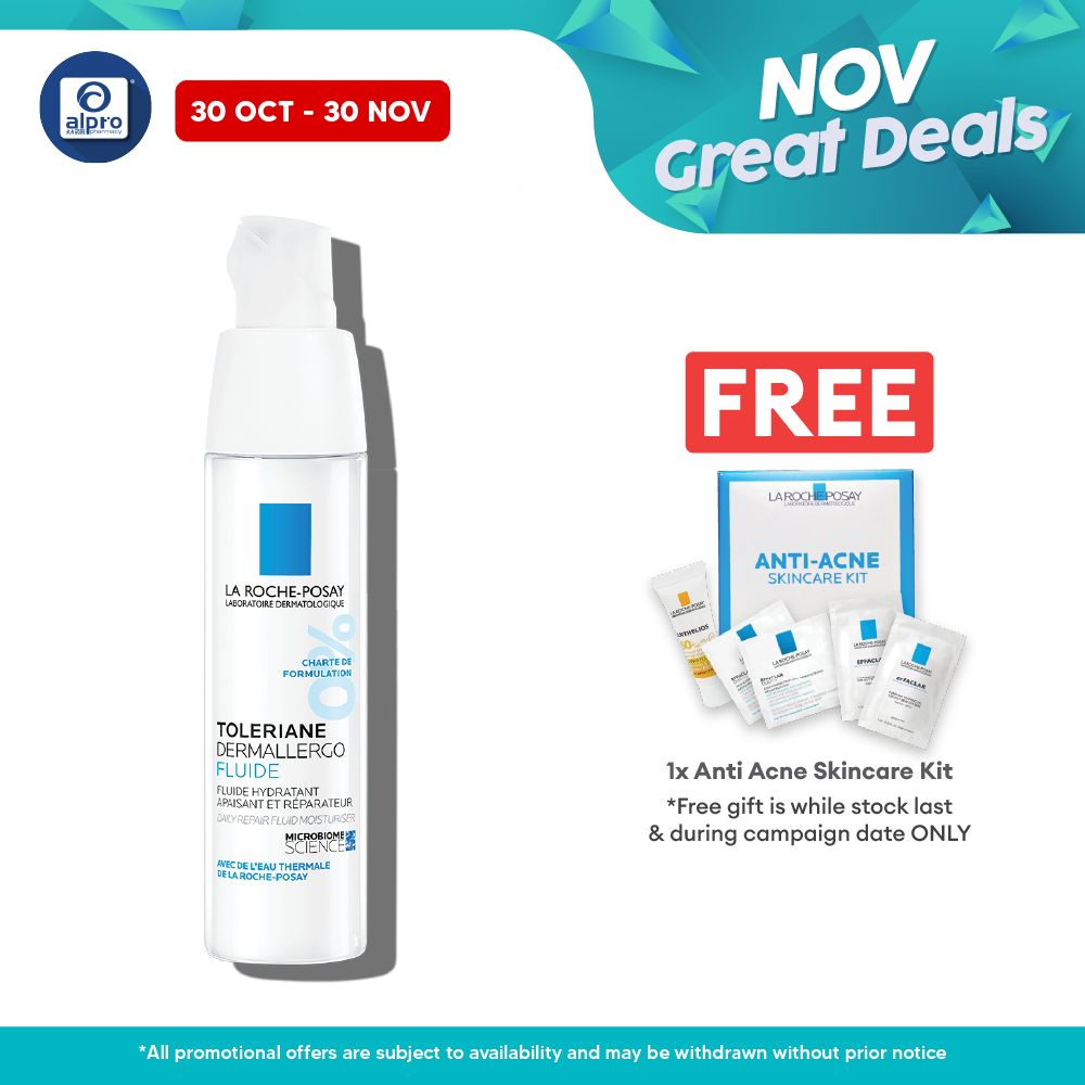 La Roche Posay Toleriane Ultra Light 40ml | Intensely Hydrates and Soothes Skin La Roche Posay