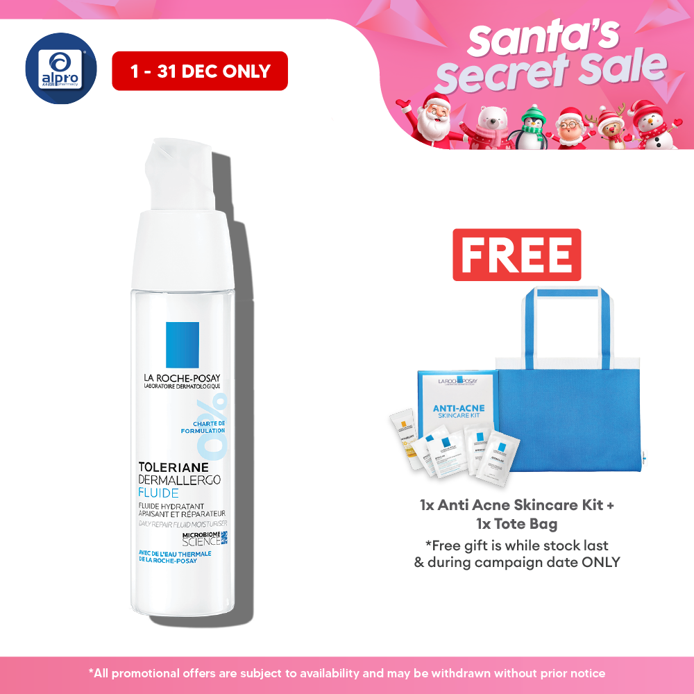 La Roche Posay Toleriane Ultra Light 40ml | Intensely Hydrates and Soothes Skin La Roche Posay