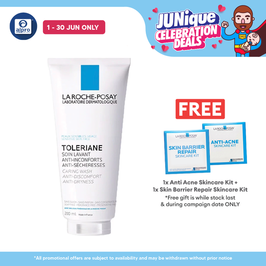 La Roche Posay Toleriane Caring Wash 200ml | Soothes Itching Sensations La Roche Posay