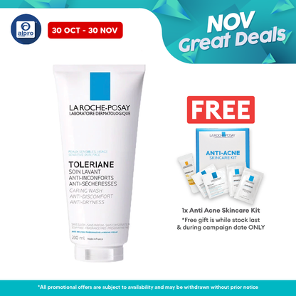 La Roche Posay Toleriane Caring Wash 200ml | Soothes Itching Sensations La Roche Posay