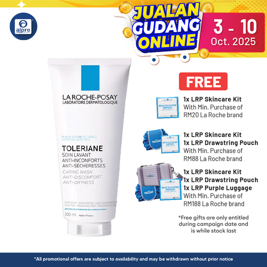 La Roche Posay Toleriane Caring Wash 200ml | Soothes Itching Sensations La Roche Posay