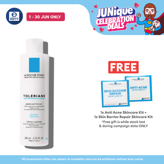 La Roche Posay Toleriane Dermo Cleanser 200ml | Gently Remove Impurities La Roche Posay