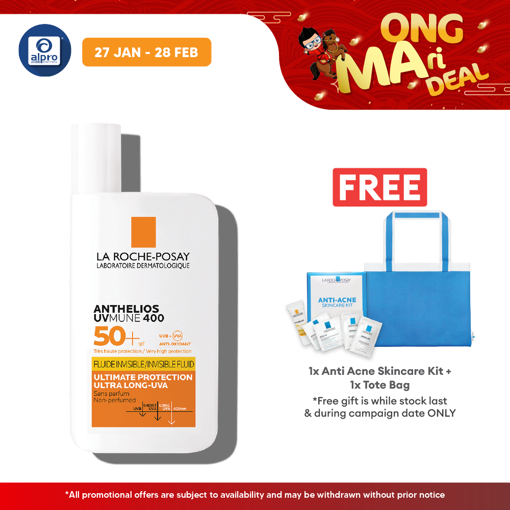 La Roche Posay Anthelios Invisible SPF50+ 50ml | Moisturize and High Protection La Roche Posay