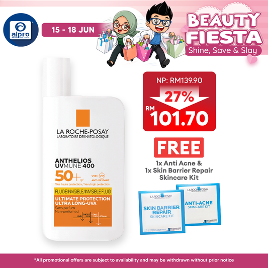La Roche Posay Anthelios Invisible SPF50+ 50ml | Moisturize and High Protection La Roche Posay