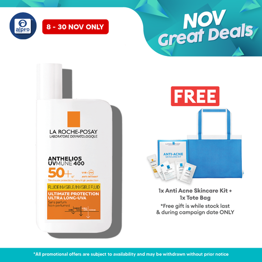 La Roche Posay Anthelios Invisible SPF50+ 50ml | Moisturize and High Protection La Roche Posay