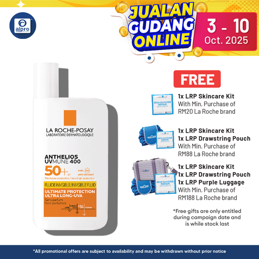 La Roche Posay Anthelios Invisible SPF50+ 50ml | Moisturize and High Protection La Roche Posay