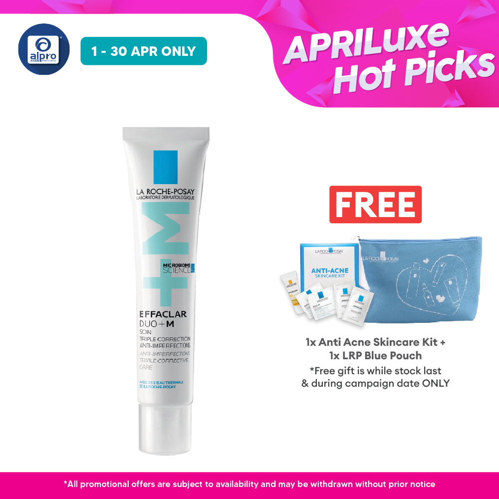 La Roche Posay Effaclar Duo (+) Acne Moisturiser 40ml | Hydrates Oily Skin La Roche Posay