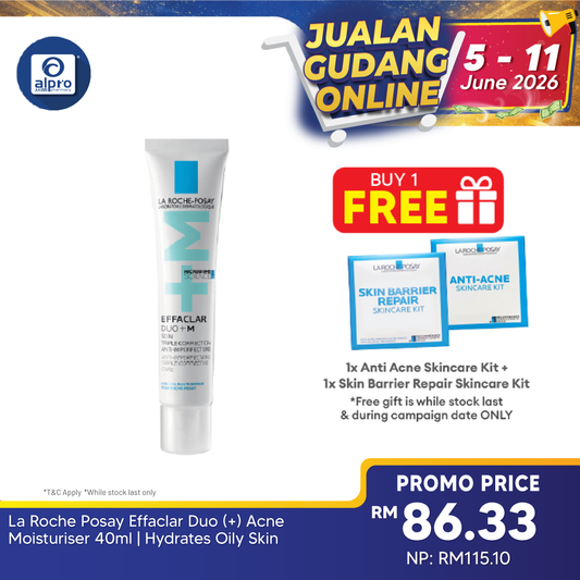 La Roche Posay Effaclar Duo (+) Acne Moisturiser 40ml | Hydrates Oily Skin La Roche Posay