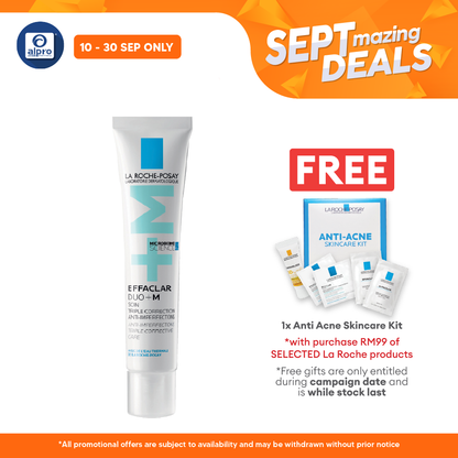 La Roche Posay Effaclar Duo (+) Acne Moisturiser 40ml | Hydrates Oily Skin Alpro Pharmacy