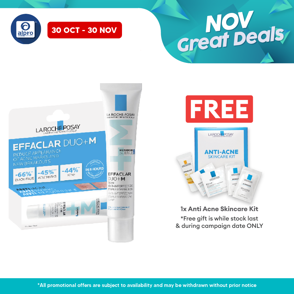 La Roche Posay Effaclar Duo(+) Acne Moisturiser 7.5ml Alpro Pharmacy