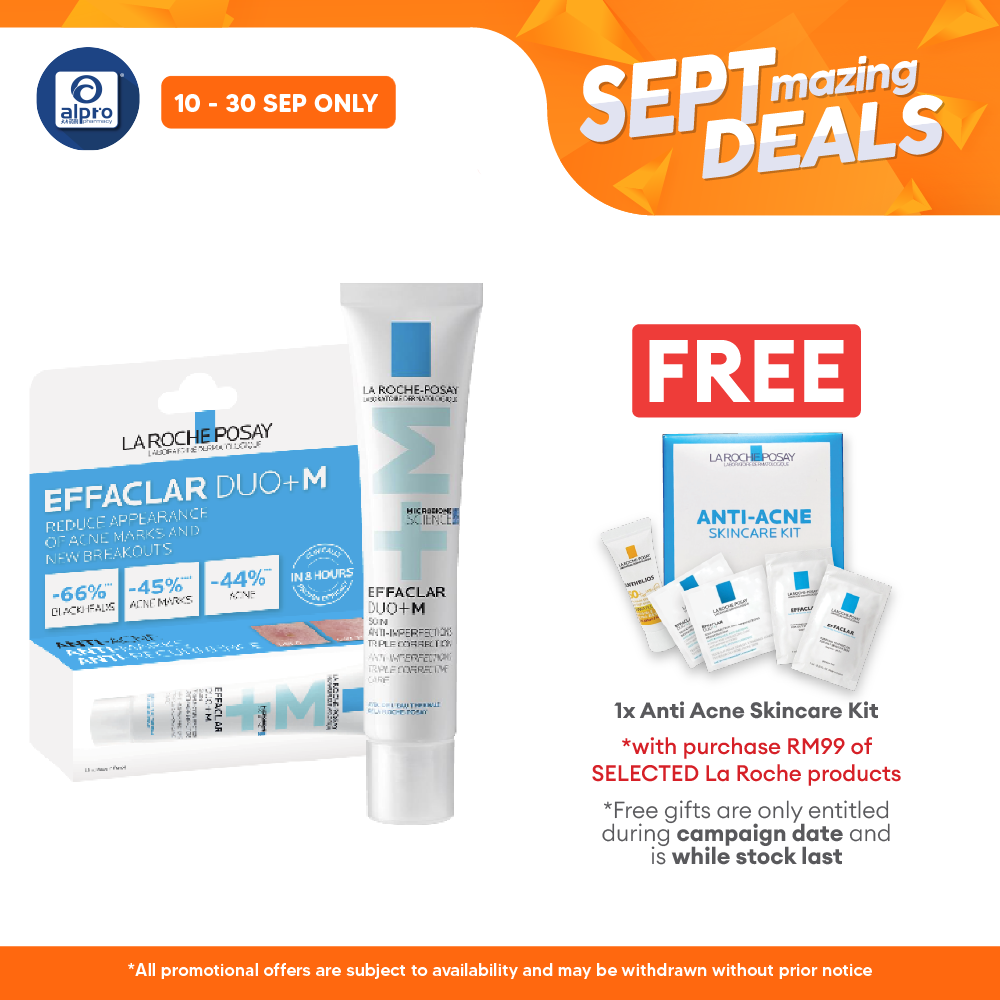 La Roche Posay Effaclar Duo(+) Acne Moisturiser 7.5ml Alpro Pharmacy
