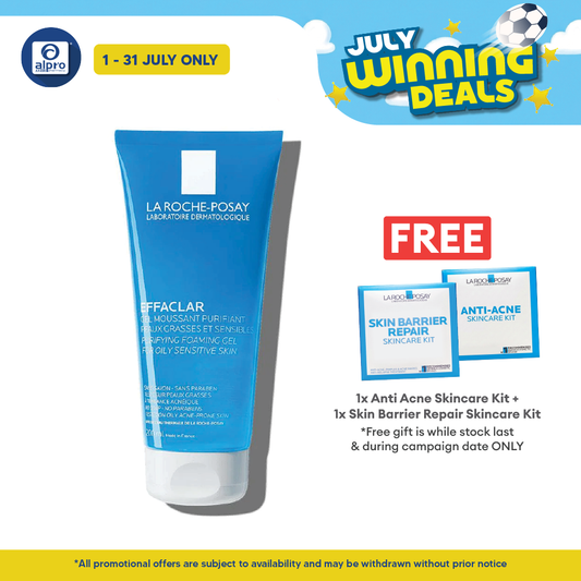 La Roche Posay Effaclar Foaming Gel Cleanser 200ml | Reduce Acne La Roche Posay