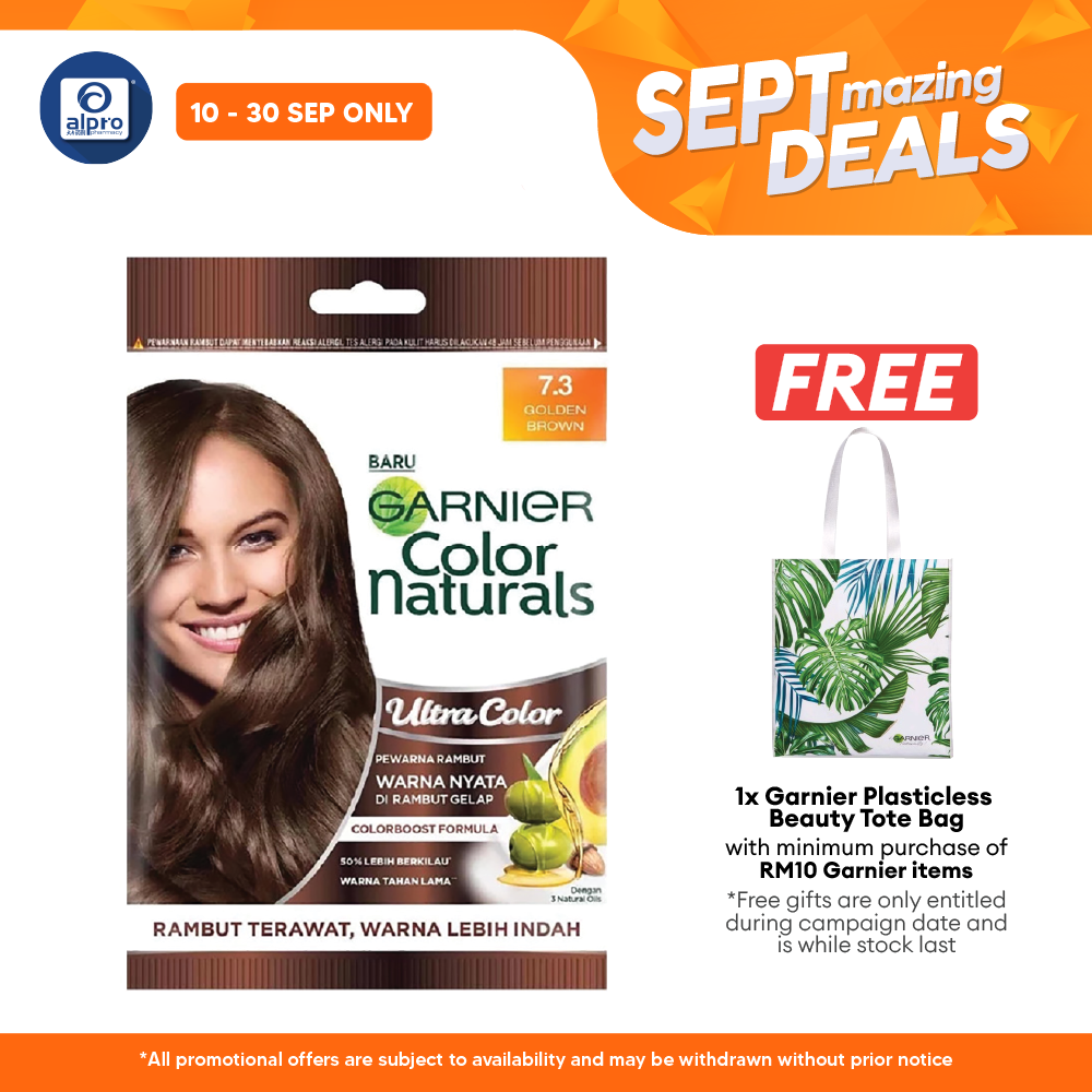 Garnier Color Naturals Express Cream 7.3 Golden Brown Alpro Pharmacy
