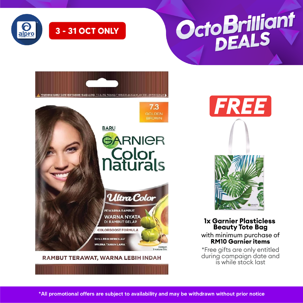 Garnier Color Naturals Express Cream 7.3 Golden Brown Alpro Pharmacy