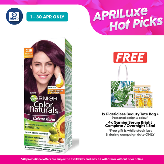 Garnier Color Naturals Creme 3.16 Burgundy Alpro Pharmacy