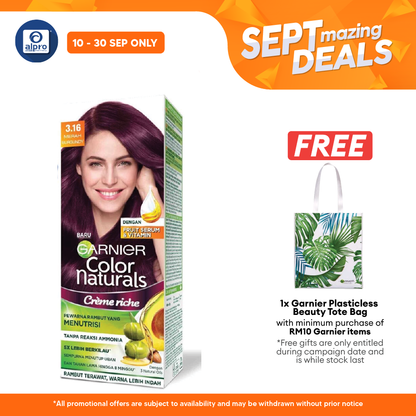 Garnier Color Naturals Creme 3.16 Burgundy Alpro Pharmacy