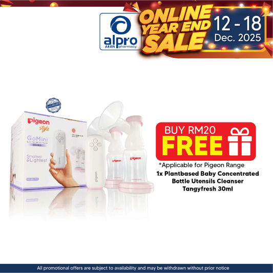 Pigeon Gomini Electric Breast Pump Double Alpro Pharmacy