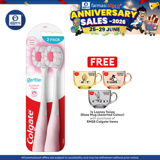 Colgate Toothbrush Cushion Clean 2s Colgate