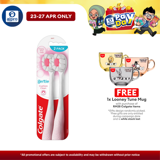 Colgate Toothbrush Cushion Clean 2s Colgate
