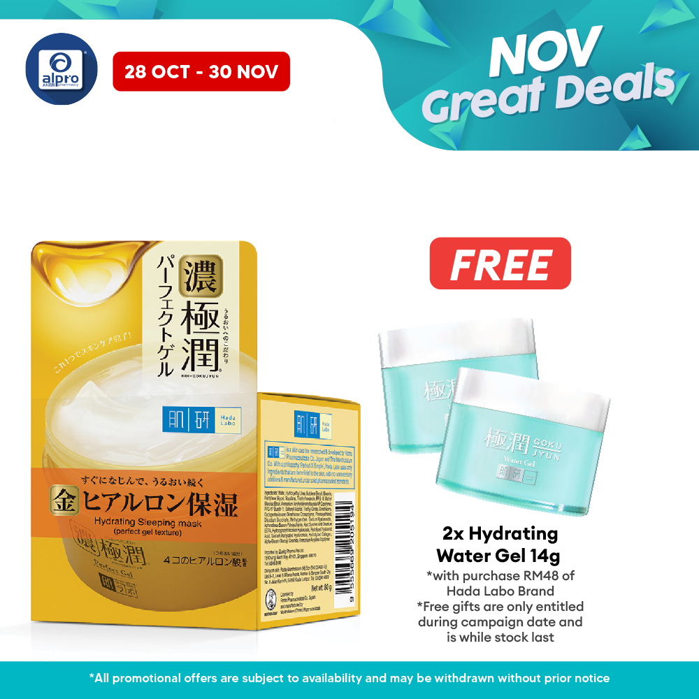 Hada Labo Hydrating Sleeping Mask 80g Alpro Pharmacy