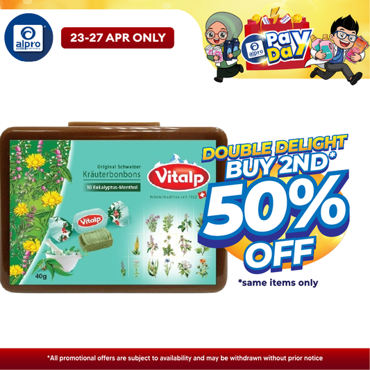 Vitalp Herbal Drops with Eucalyptus 10s | Soothe Sore Throats Vitalp