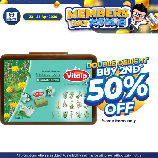 Vitalp Herbal Drops with Eucalyptus 10s | Soothe Sore Throats Vitalp