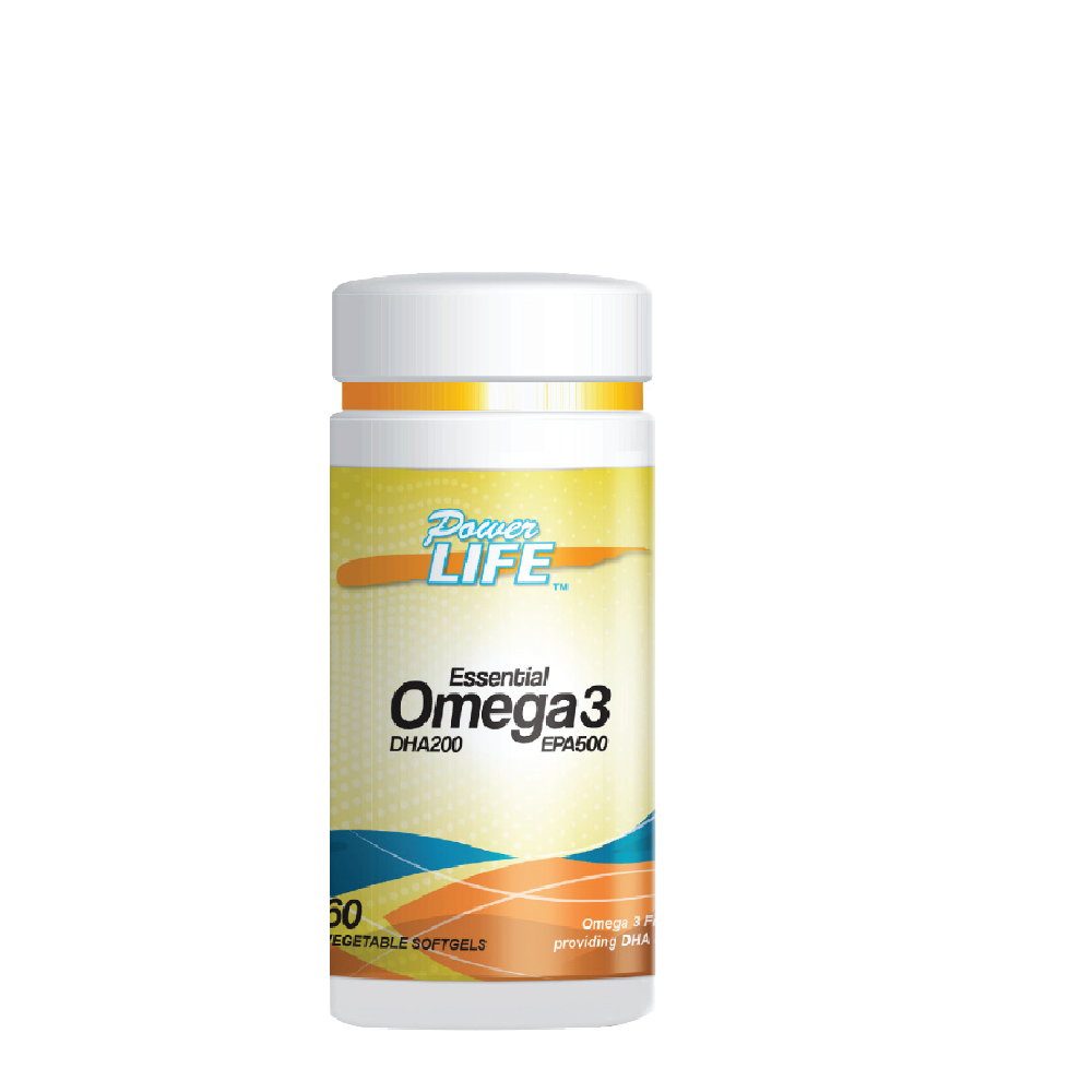 Powerlife Essential Omega 3 (DHA 200mg EPA 500mg) 60s Alpro Pharmacy