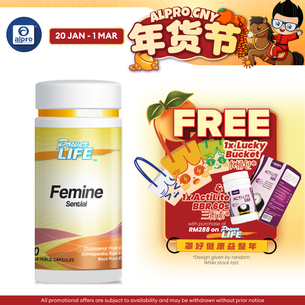 Powerlife Femine Sential 60s | For Women General Health