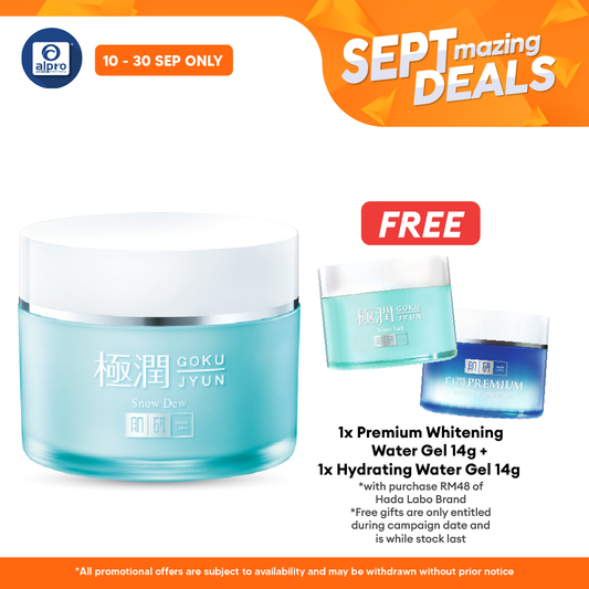 Hada Labo Hydrating Snow Dew 50g | Improve Hydration and Minimize Pores Alpro Pharmacy