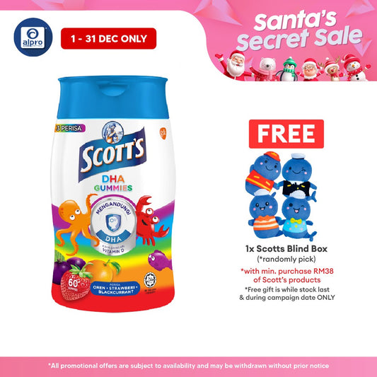 Scotts DHA Gummies Assorted 60s | Brain Health Alpro Pharmacy