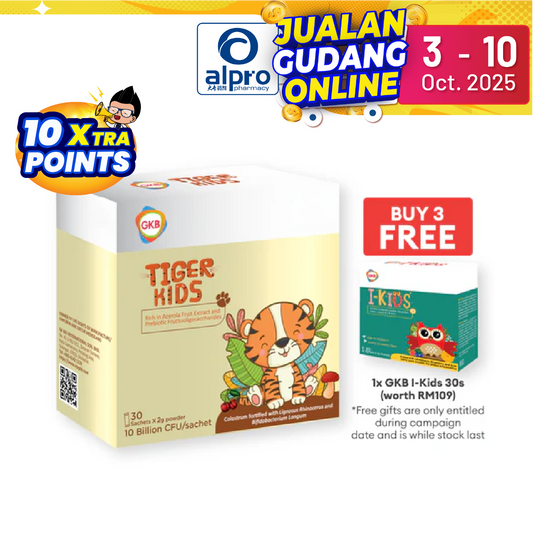 GKB Tiger Kids 2g X 30s Alpro Pharmacy