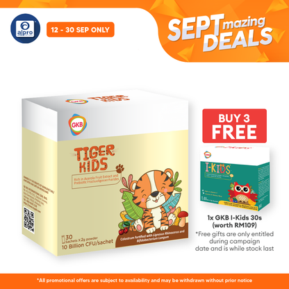 GKB Tiger Kids 2g X 30s Alpro Pharmacy